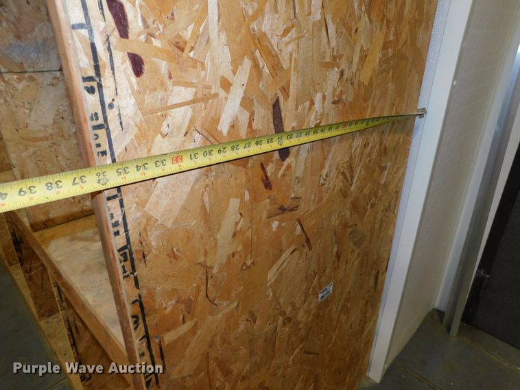 image for item GQ9963 (7) shop built wood storage bins