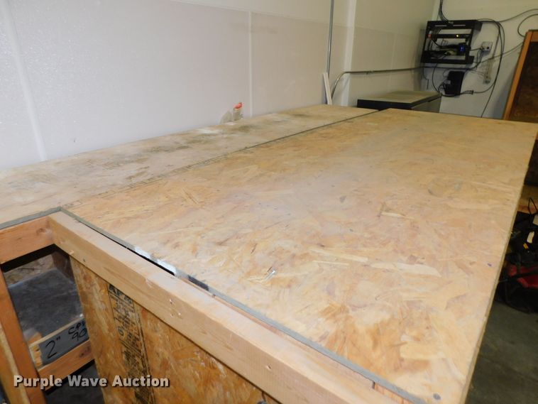 image for item GQ9963 (7) shop built wood storage bins