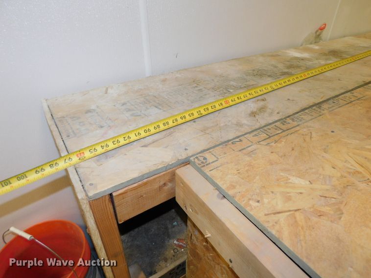 image for item GQ9963 (7) shop built wood storage bins