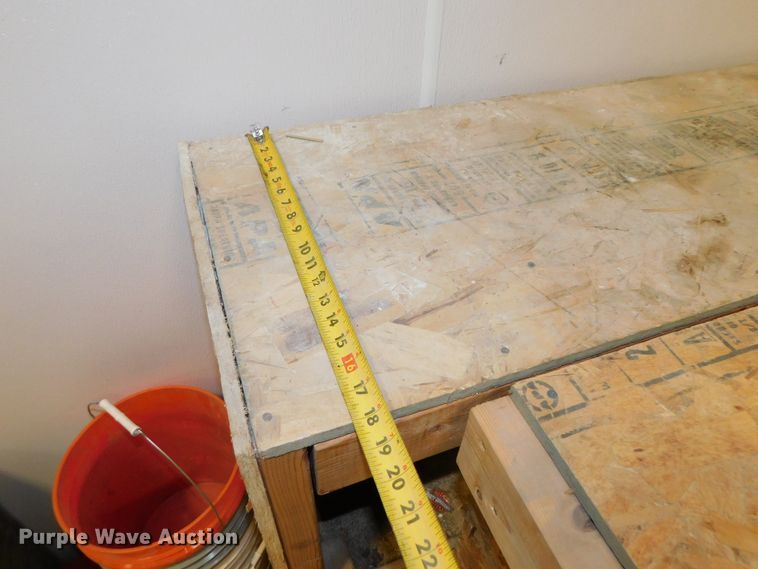 image for item GQ9963 (7) shop built wood storage bins