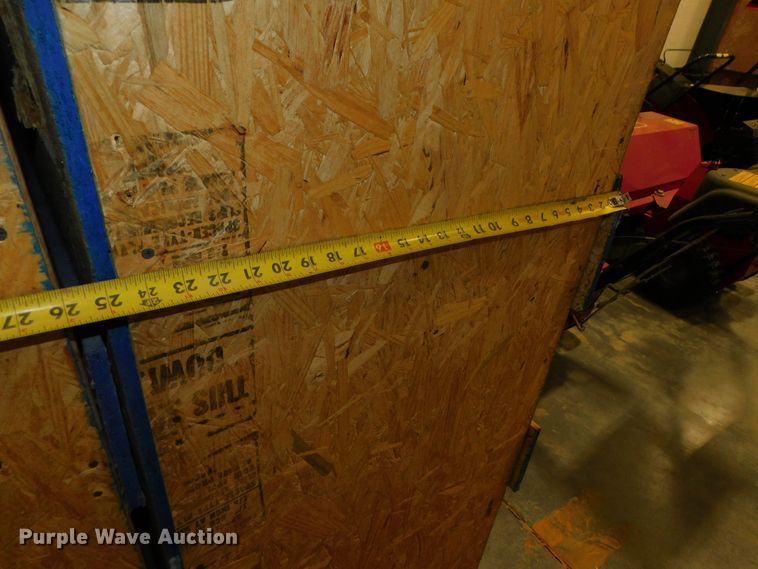 image for item GQ9963 (7) shop built wood storage bins