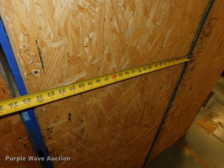 image for item GQ9963 (7) shop built wood storage bins