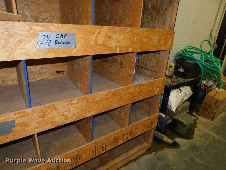 image for item GQ9963 (7) shop built wood storage bins