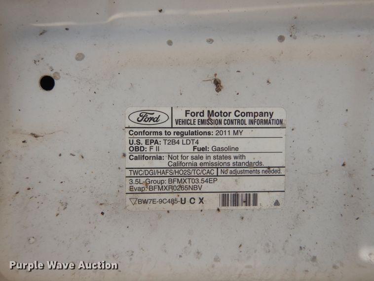 image for item GT9641 2011 Ford F150 XLT  SuperCab pickup truck