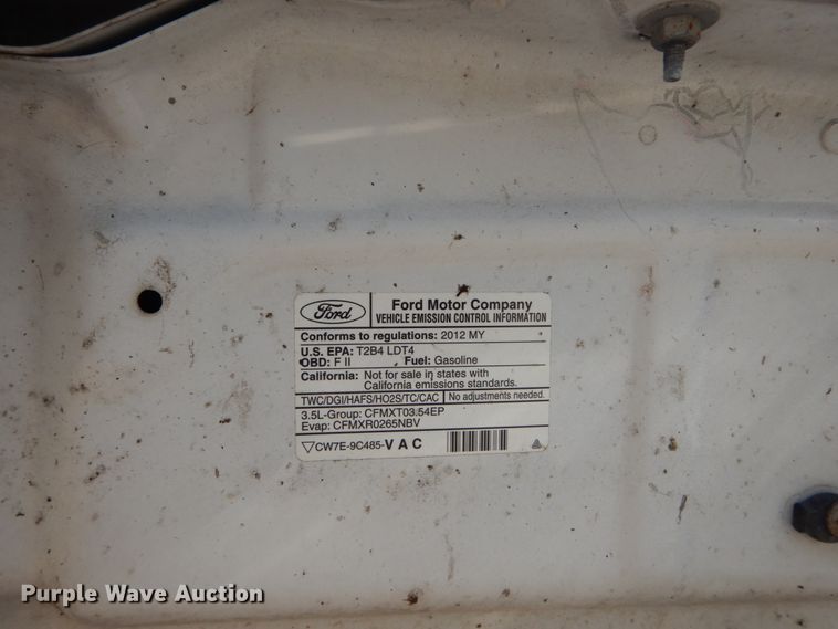 image for item GT9643 2012 Ford F150 XLT  SuperCab pickup truck