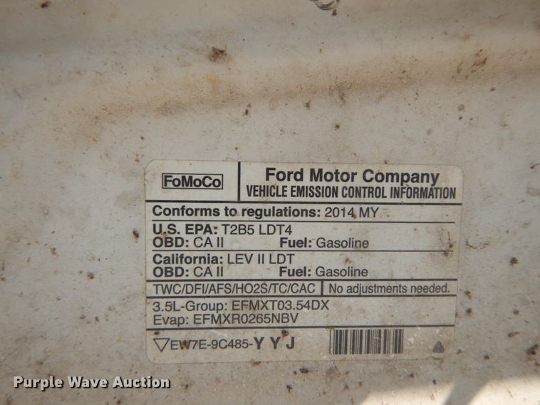 image for item GT9645 2014 Ford F150 XLT  SuperCab pickup truck