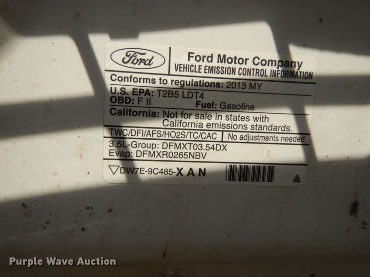 image for item GT9649 2013 Ford F150 XLT  SuperCab pickup truck