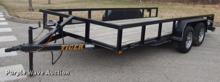 image for item GT9683 2017 Tiger  utility trailer