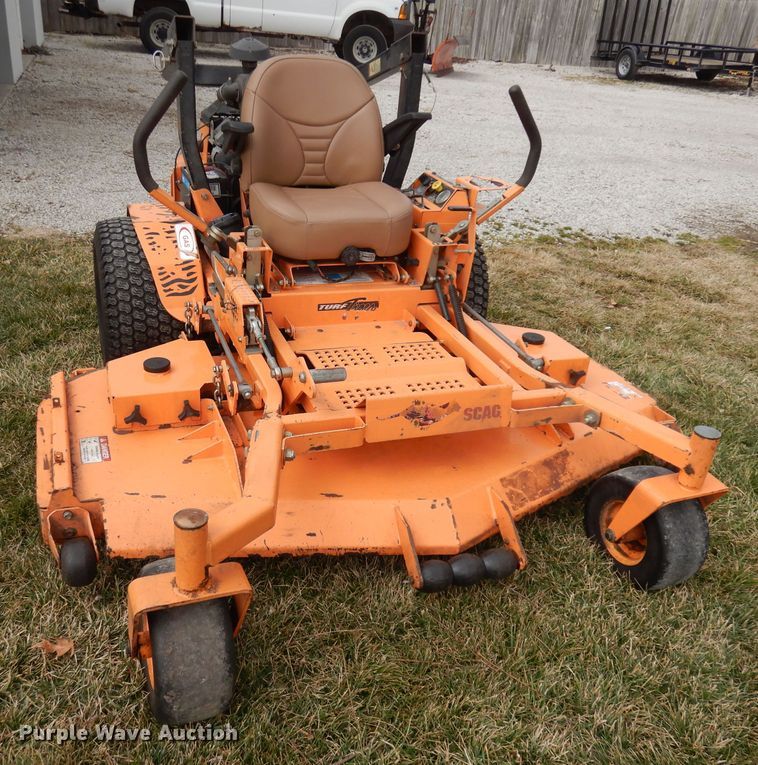 image for item HD9735 Scag turf tiger STT72V-35BVAC  ZTR mower