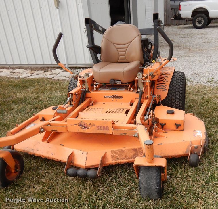 image for item HD9735 Scag turf tiger STT72V-35BVAC  ZTR mower