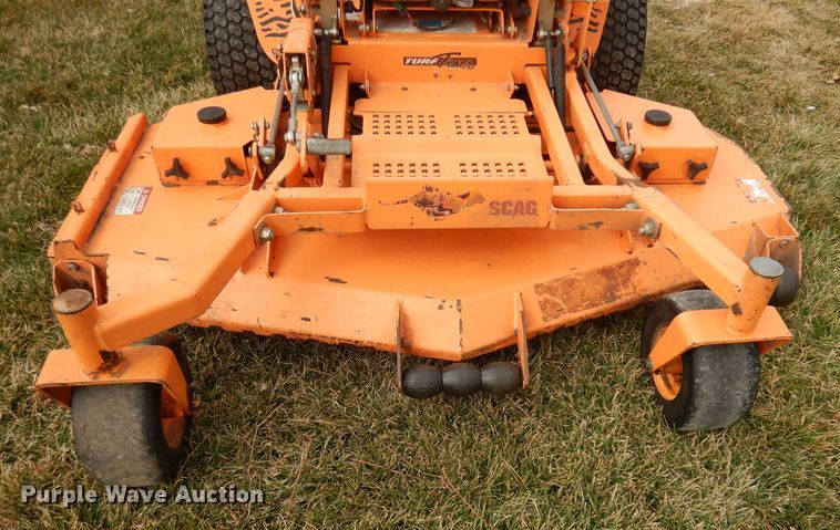 image for item HD9735 Scag turf tiger STT72V-35BVAC  ZTR mower