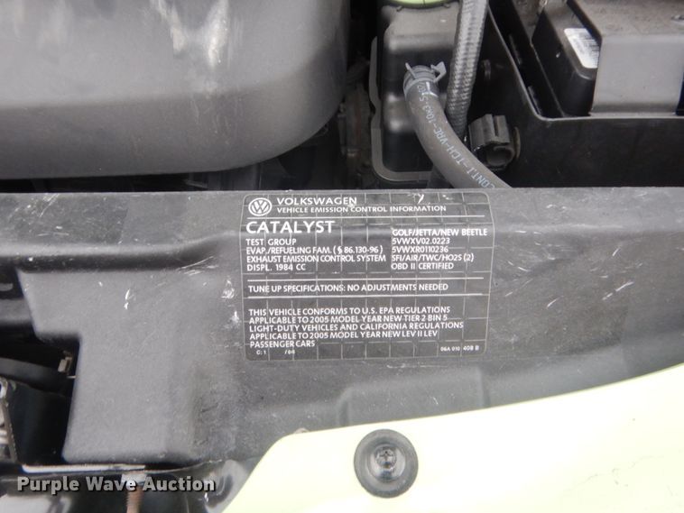 image for item HG9965 2005 Volkswagen Beetle