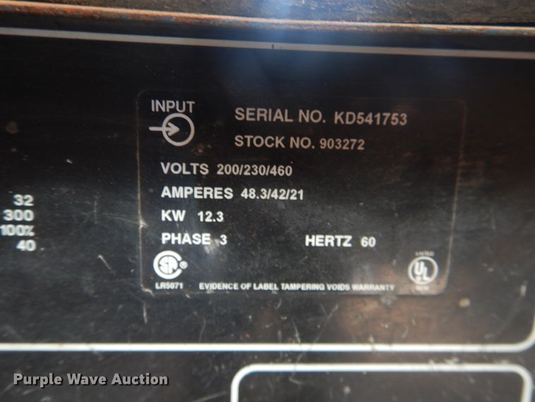 image for item HL9656 Miller Detweld 300 CV/DC welder