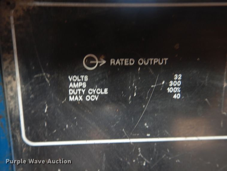 image for item HL9656 Miller Detweld 300 CV/DC welder