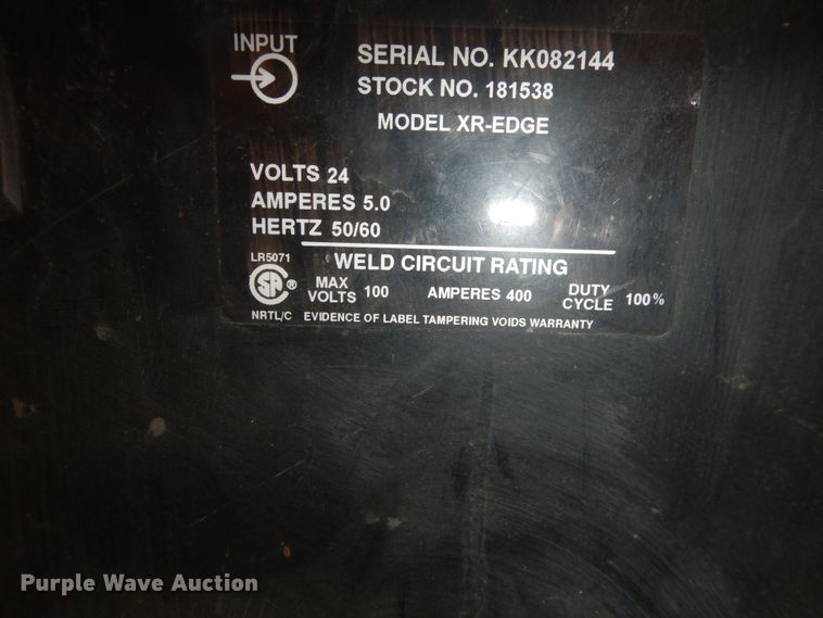 image for item HL9656 Miller Detweld 300 CV/DC welder