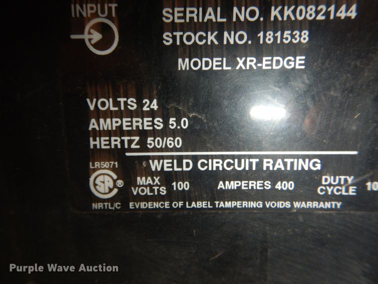 image for item HL9656 Miller Detweld 300 CV/DC welder