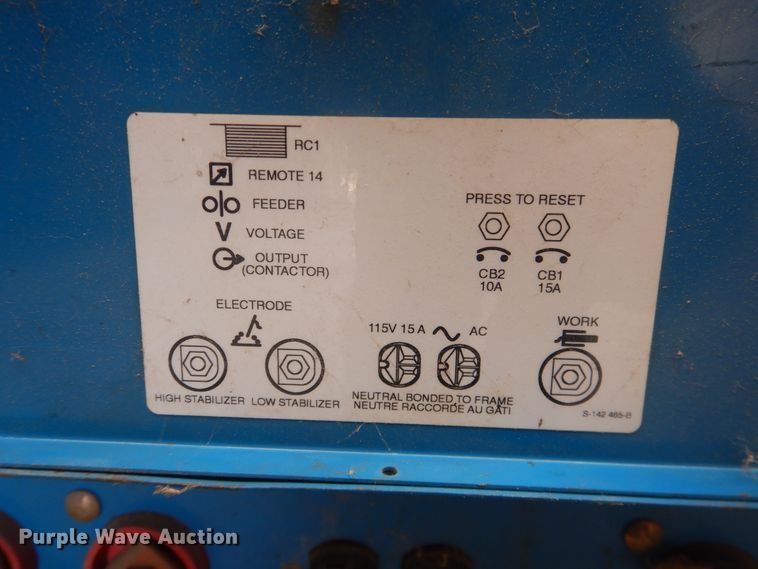 image for item HL9656 Miller Detweld 300 CV/DC welder