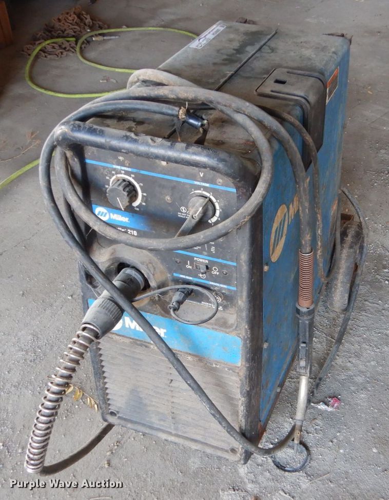 image for item HS9980 Miller Millermatic 210 wire welder