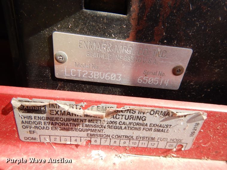 image for item HU9006 Exmark Lazer Z  lawn mower