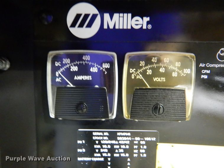 image for item HX9178 Miller Big Blue Air Pak  welder/generator