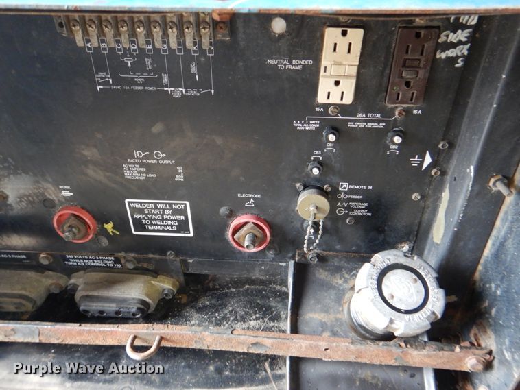 image for item HX9178 Miller Big Blue Air Pak  welder/generator