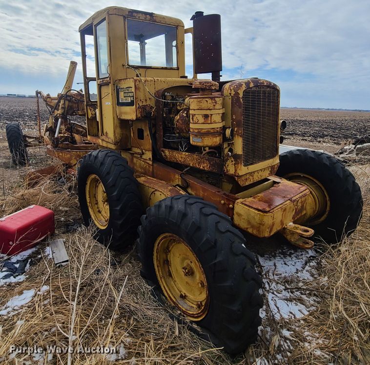 image for item IA9286 Huber Warco 10DG  rigid frame motor grader