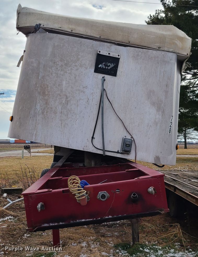 image for item IA9288 2006 Warren WRDT2430 end dump trailer