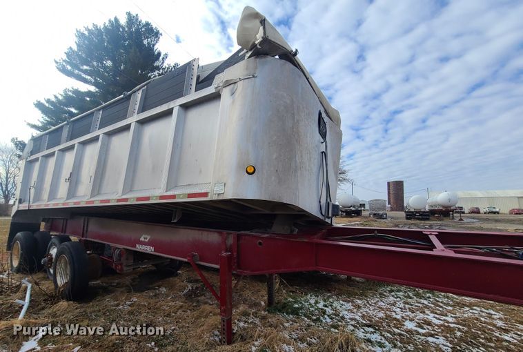 image for item IA9288 2006 Warren WRDT2430 end dump trailer