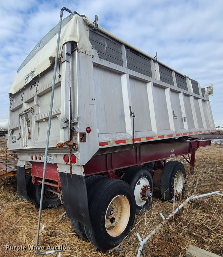 image for item IA9288 2006 Warren WRDT2430 end dump trailer