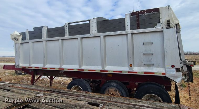 image for item IA9288 2006 Warren WRDT2430 end dump trailer