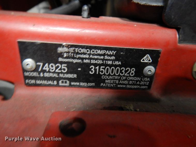 image for item IA9469 Toro Zmaster  ZTR lawn mower