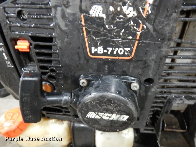 image for item IA9475 (2) Echo PB-770T backpack blowers