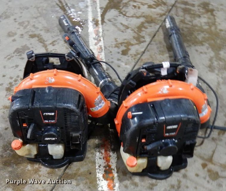 image for item IA9476 (2) Echo PB-770T backpack blowers