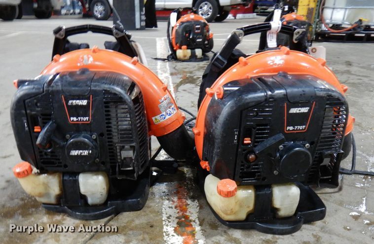 image for item IA9476 (2) Echo PB-770T backpack blowers