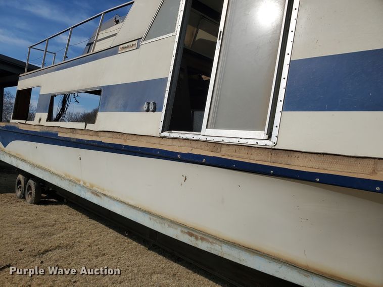 image for item IX9006 1973 Nautaline  houseboat