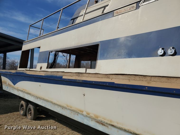 image for item IX9006 1973 Nautaline  houseboat