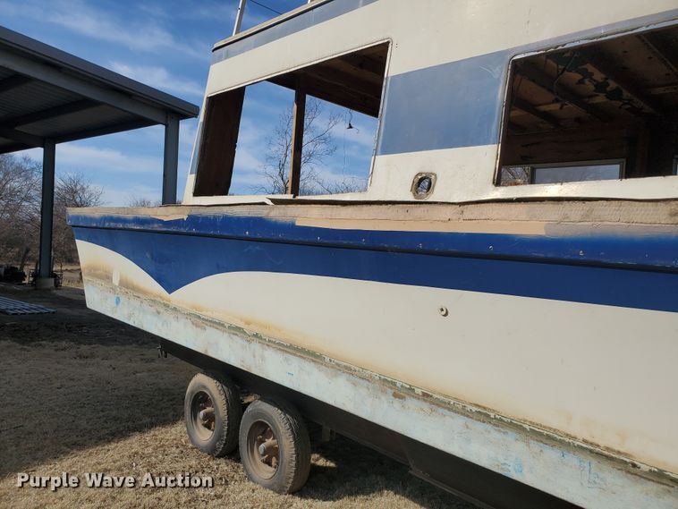 image for item IX9006 1973 Nautaline  houseboat