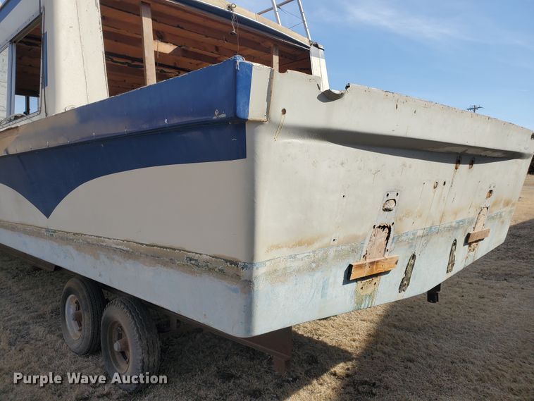 image for item IX9006 1973 Nautaline  houseboat