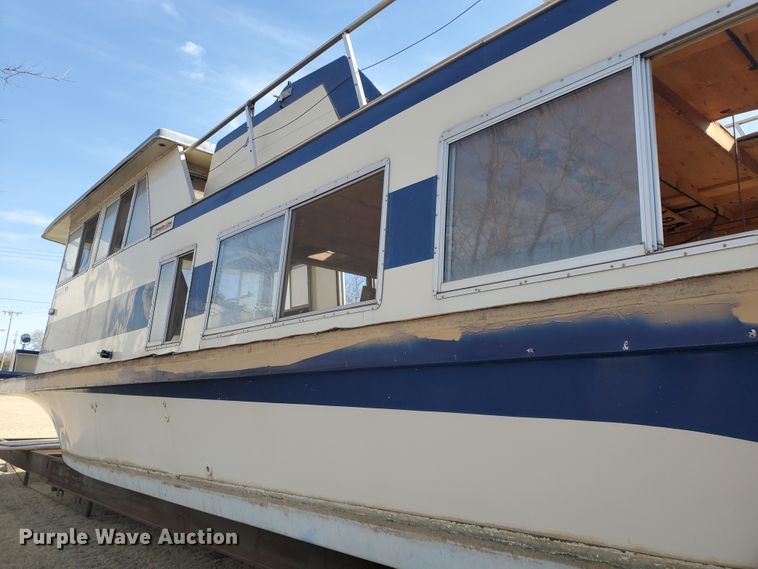 image for item IX9006 1973 Nautaline  houseboat