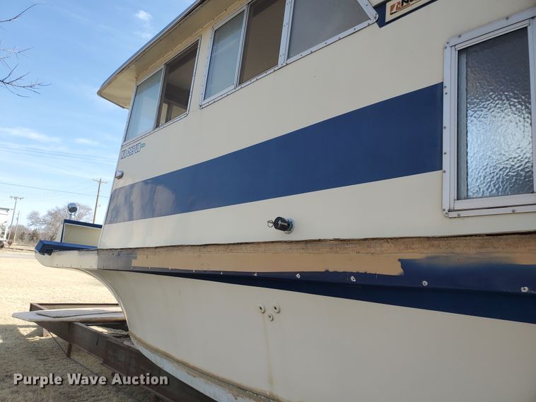 image for item IX9006 1973 Nautaline  houseboat