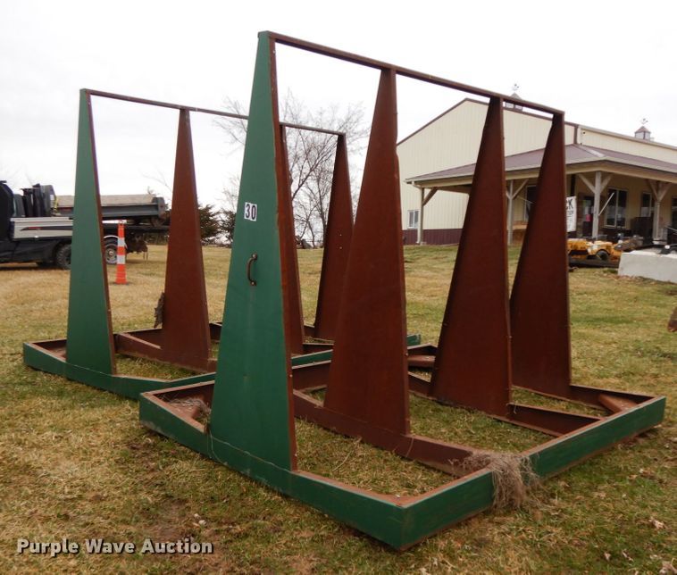 image for item IX9340 (3) metal racks