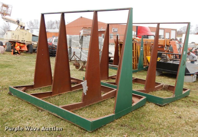 image for item IX9340 (3) metal racks