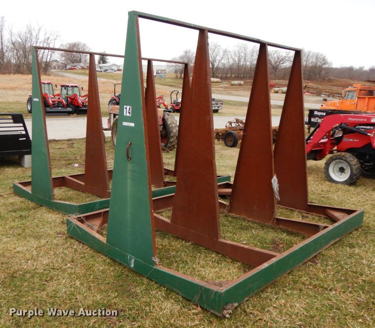 image for item IX9340 (3) metal racks