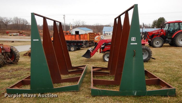 image for item IX9340 (3) metal racks