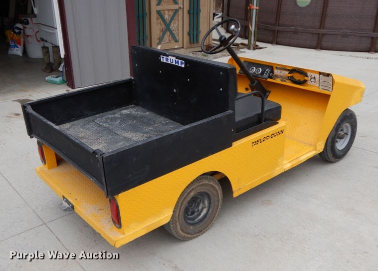 image for item IX9354 Taylor Dunn  utility cart