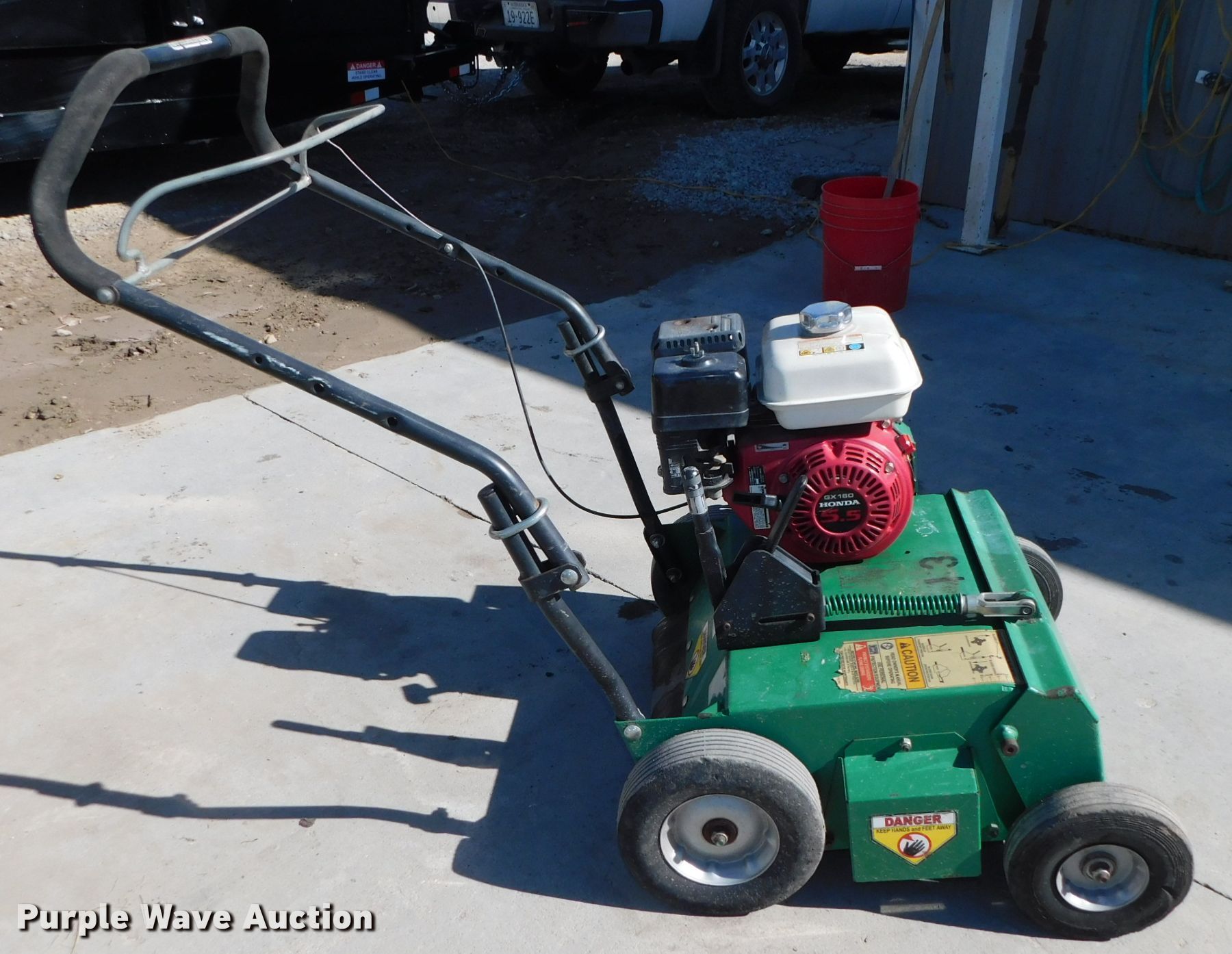 (2) Billy Goat verticutter seeders in Falls City, NE Item GQ9952 sold