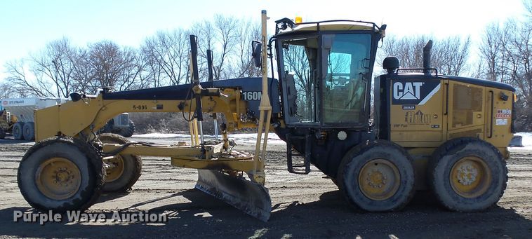 image for item DA3646 2007 Caterpillar 160M  motor grader