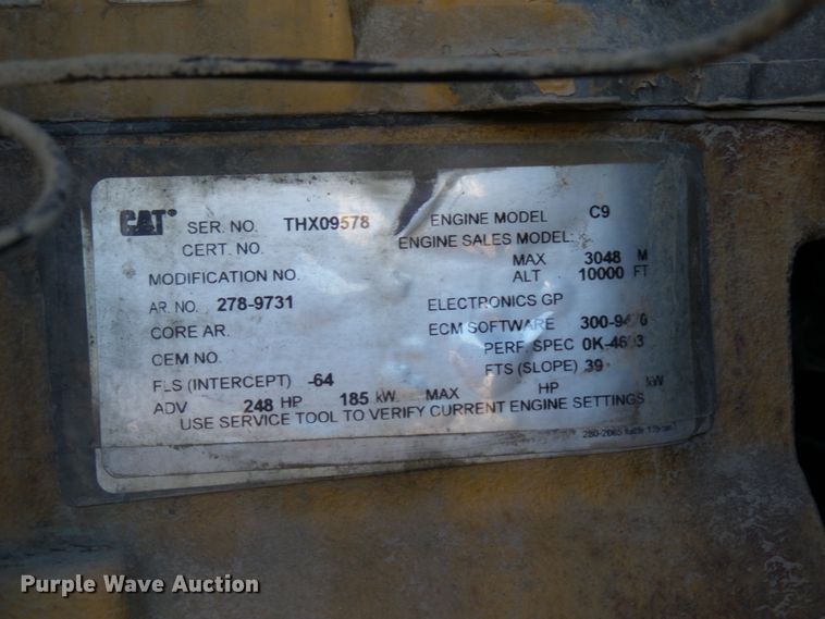 image for item DA3646 2007 Caterpillar 160M  motor grader