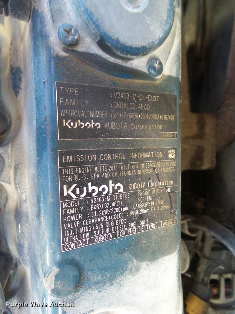 image for item DA7071 2011 Bobcat E42  mini excavator