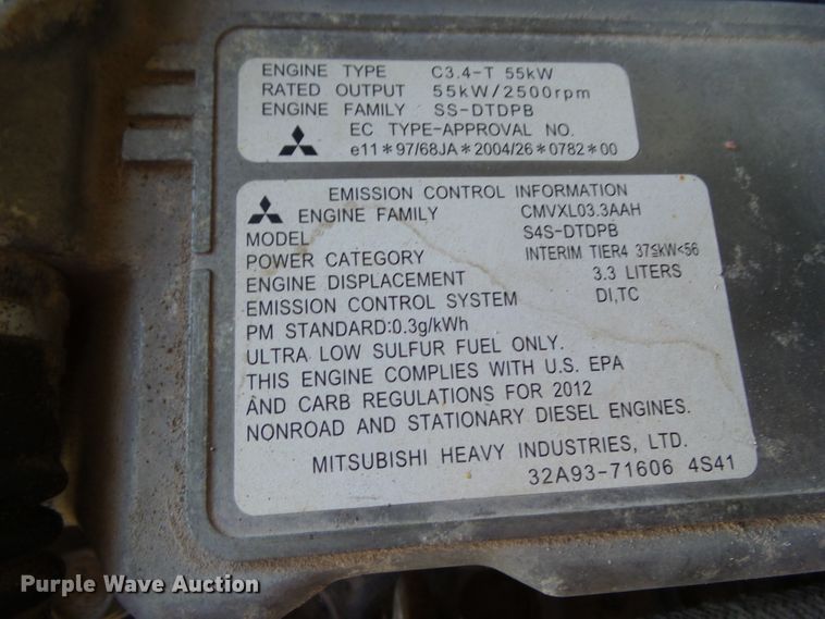 image for item DA7072 2012 Caterpillar 236B3  skid steer loader